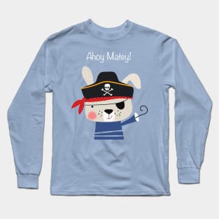 Puppy dog pirate Long Sleeve T-Shirt